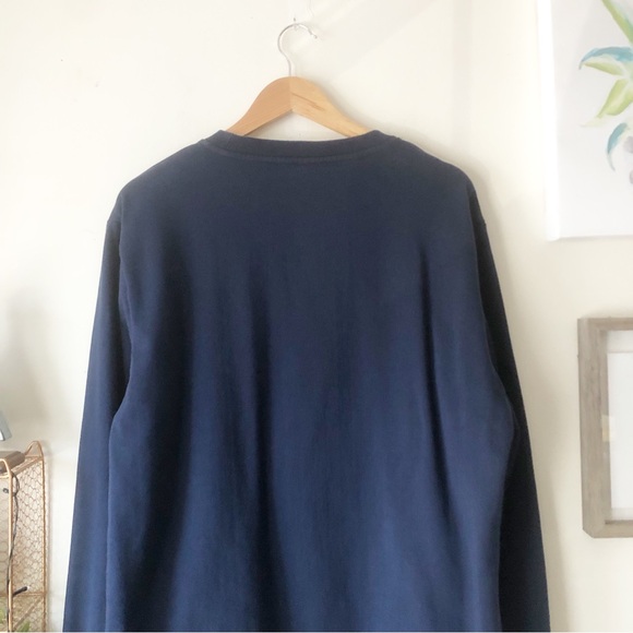 Fifth Loop Navy Blue Bitter Sweet Teddy Bear Graphic Crewneck Sweatshirt Sz 3X - Picture 5 of 10